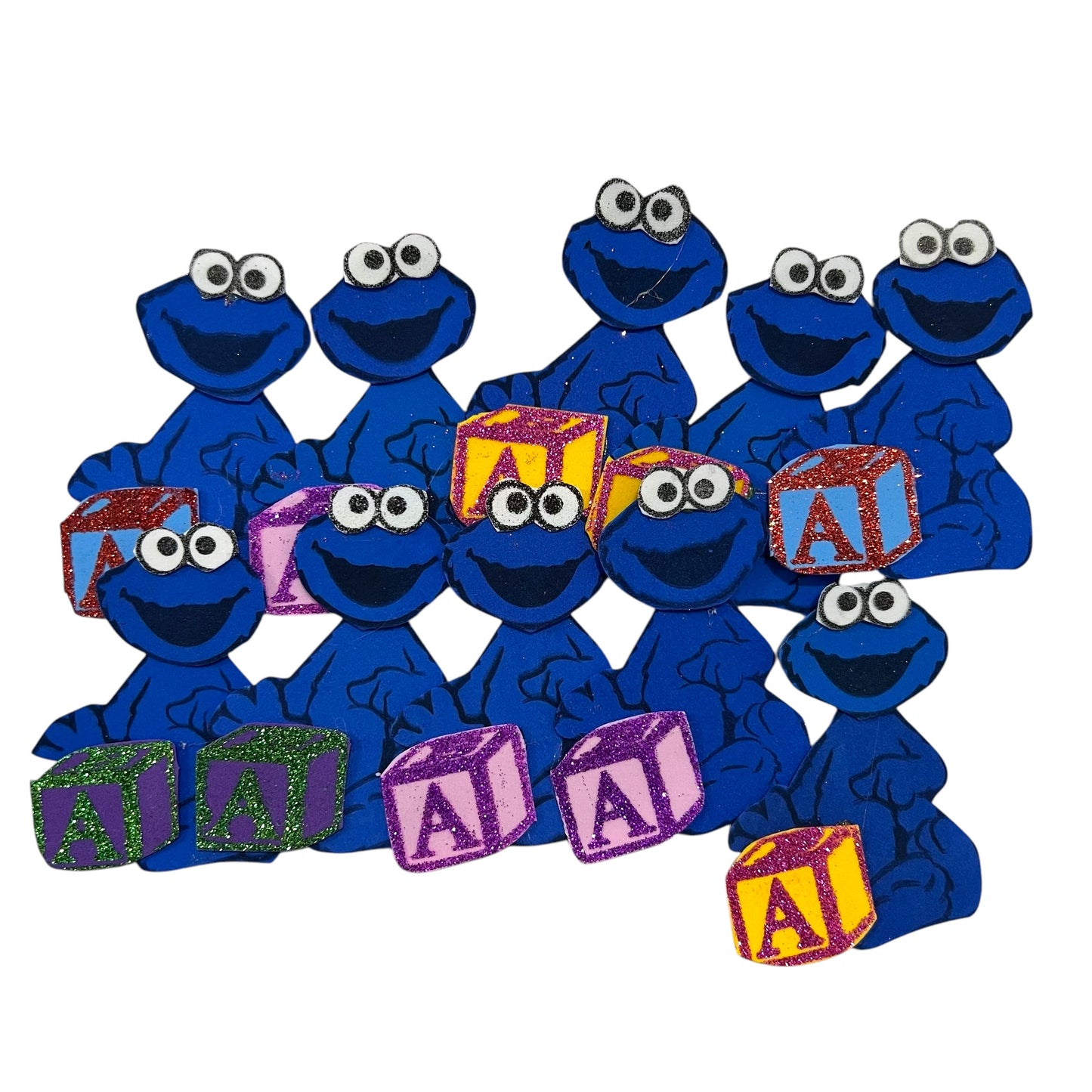 Figura mini mounstro come galletas