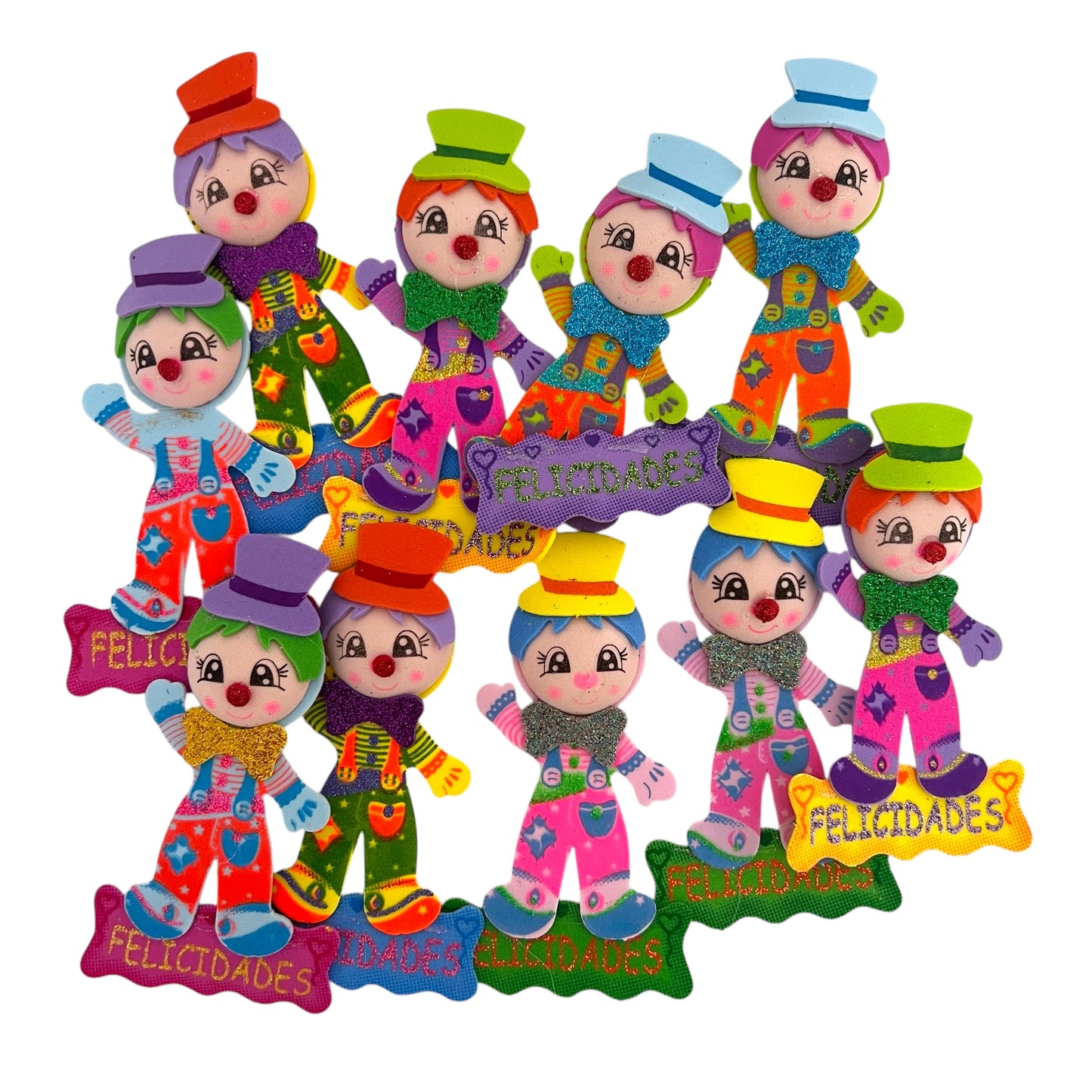 Figura termo Payaso letrero