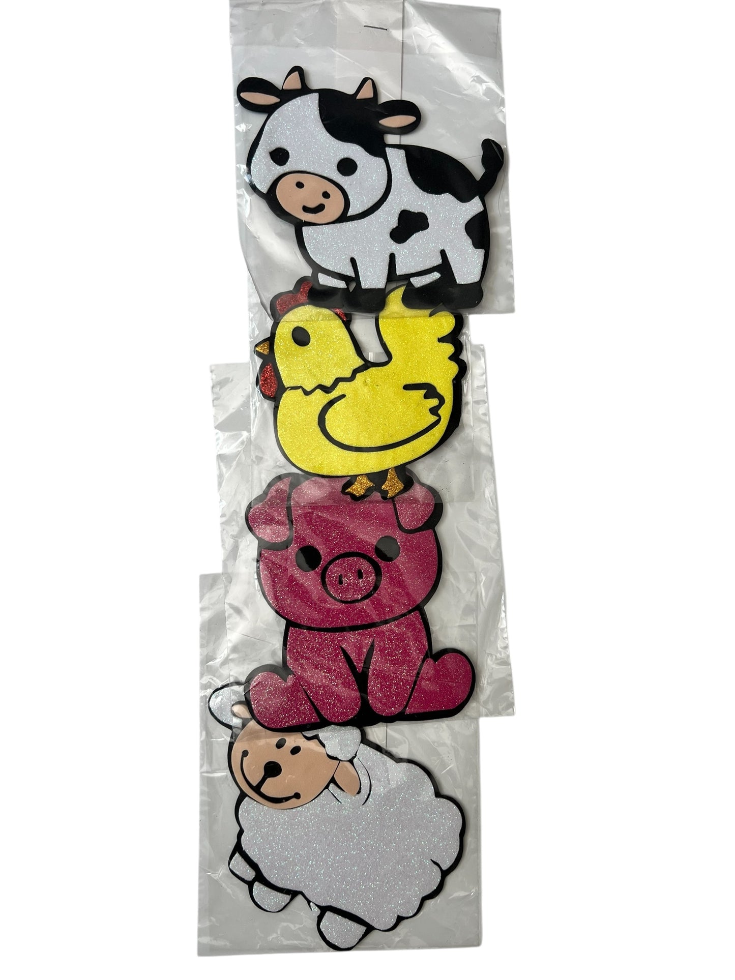 Tira diamantada animales de la granja bebé