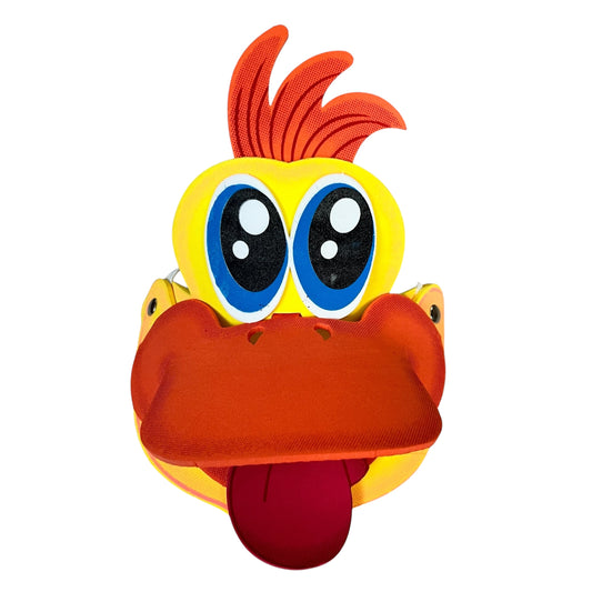 Visera de pato animado